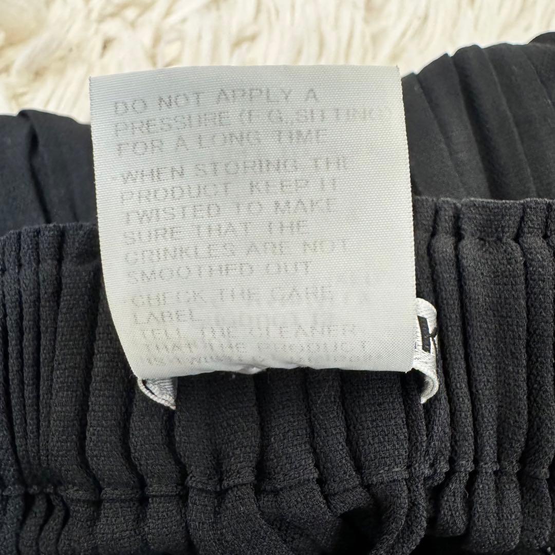 美品✨ISSEY MIYAKE プリーツ　ブラック　サルエルパンツ　サイズ2