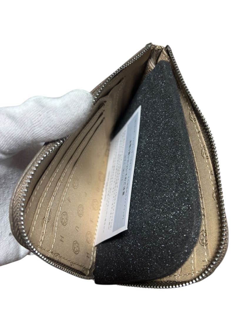 SALON DE ALFURD TOKYO スマイル レザー L字ファスナー財布