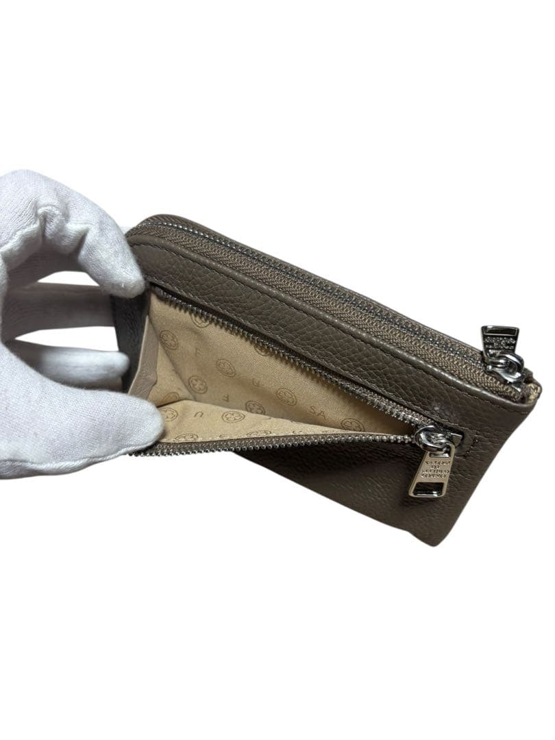 SALON DE ALFURD TOKYO スマイル レザー L字ファスナー財布