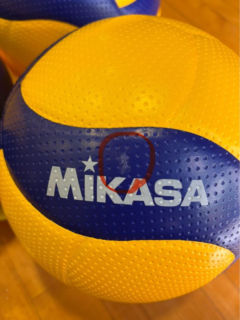 Mikasa V400W-L バレーボール 3個セット