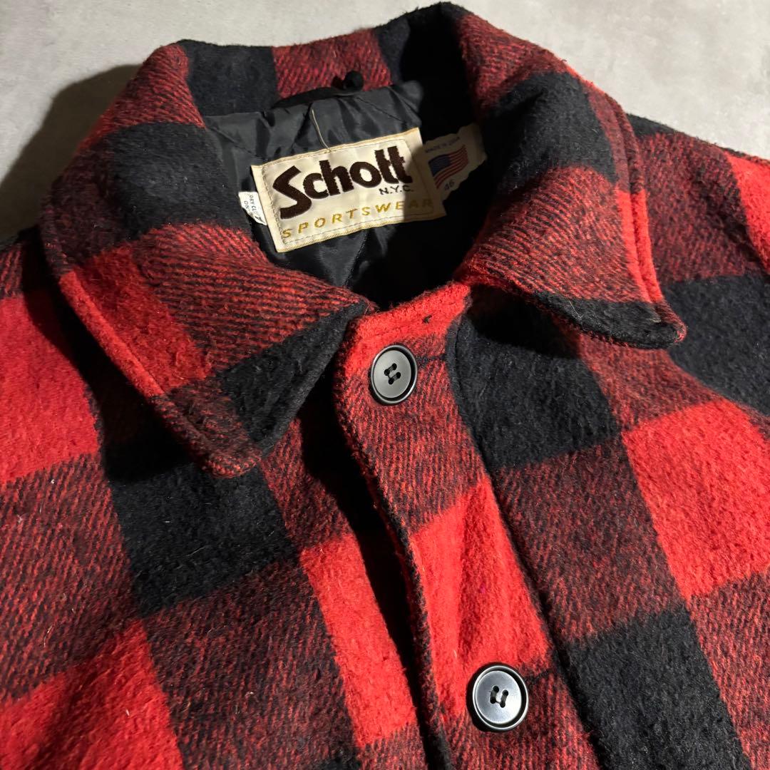 完品 80s - Schott ショット　ハンティングジャケット セットアップ