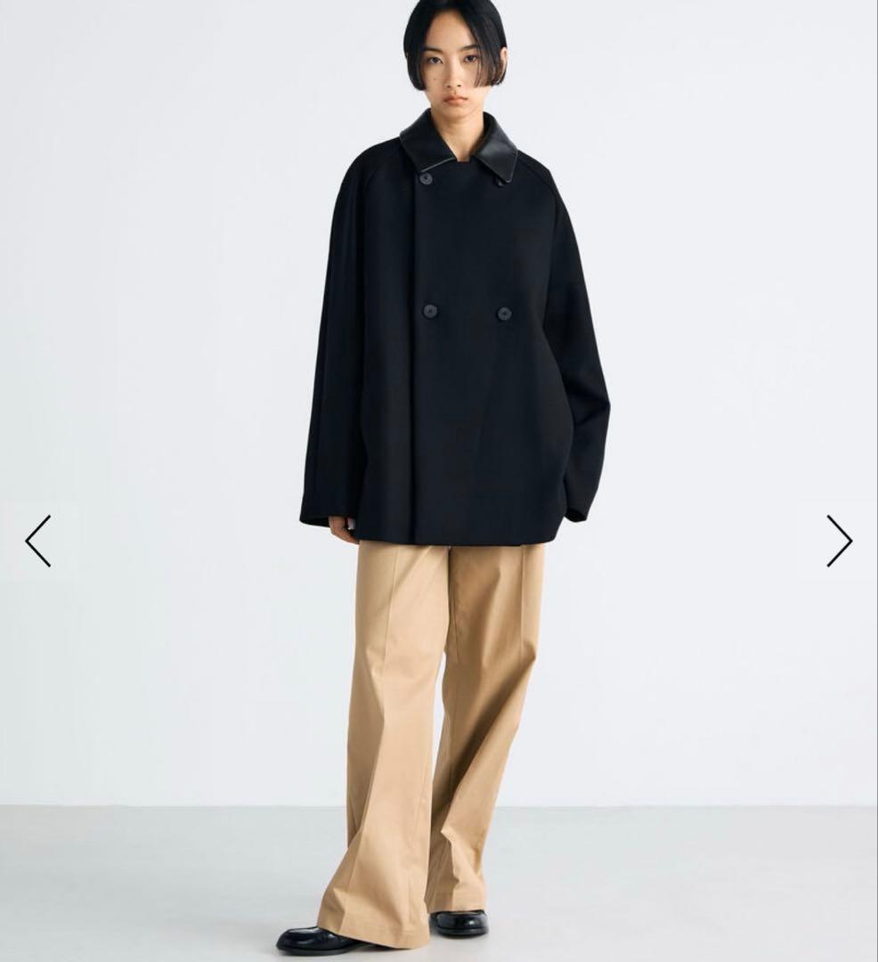 Edition Super120's ライトメルトン ショートコート