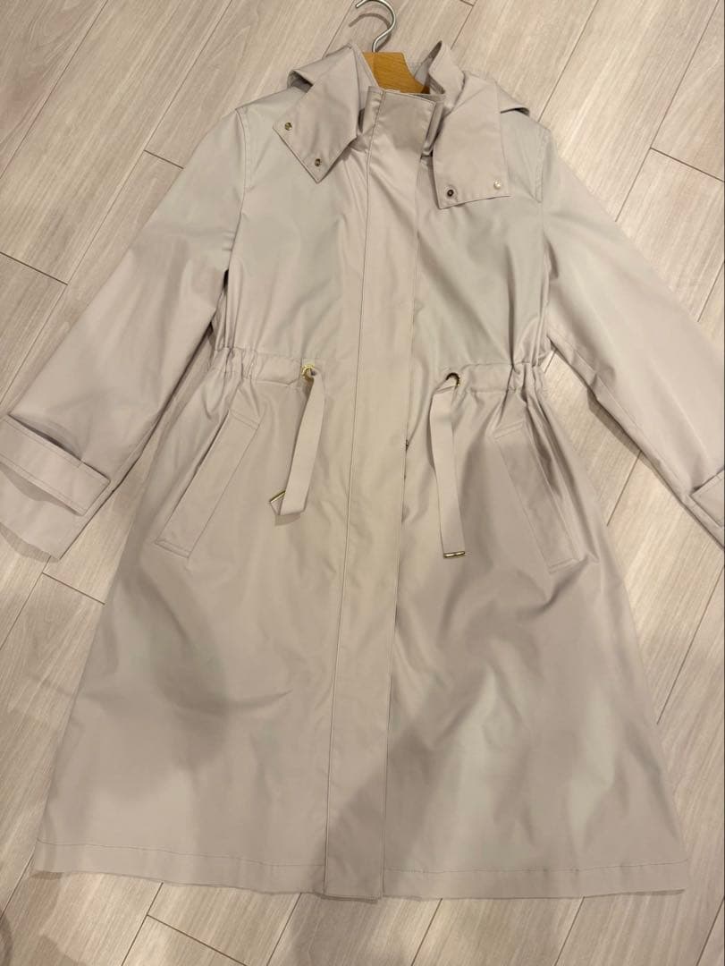 【coco】ブライトツイルライナー付きモッズコート