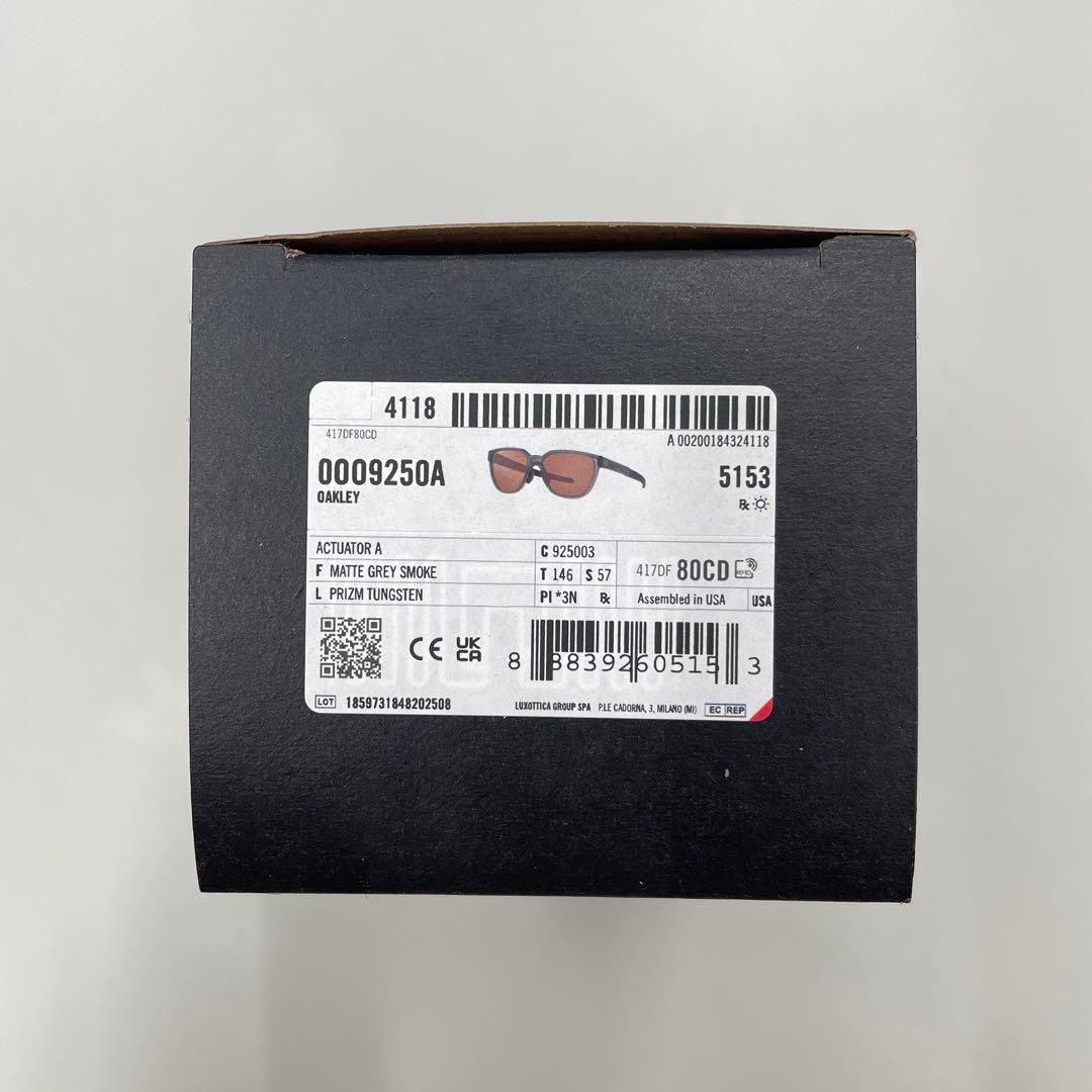 オークリー ACTUATOR(A)アクチュエーターアジアンフィット9250A03