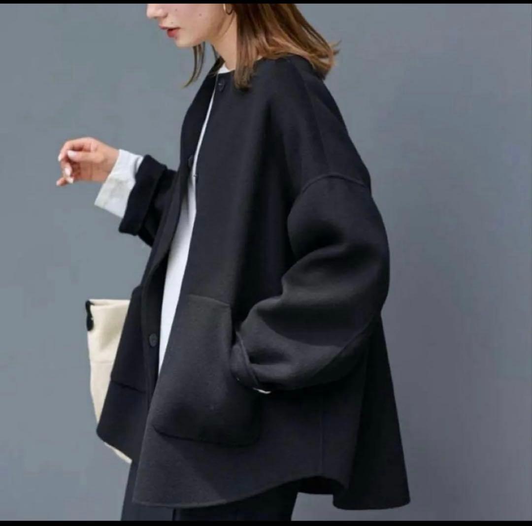 【ヘルシア】ピアス、ブラックコート