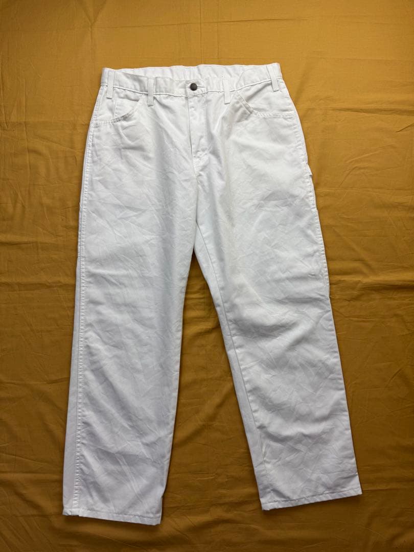 美品　dickies ペインターパンツ　ホワイト　W34 L30 ディッキーズ