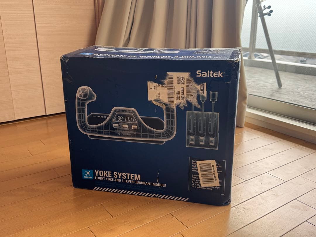 Saitek Pro フライトヨークシステム　完動品