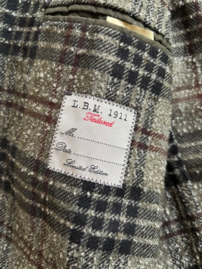 ※ブラックジャック　美中古 ルビアム ウールジャケット48 カーキ