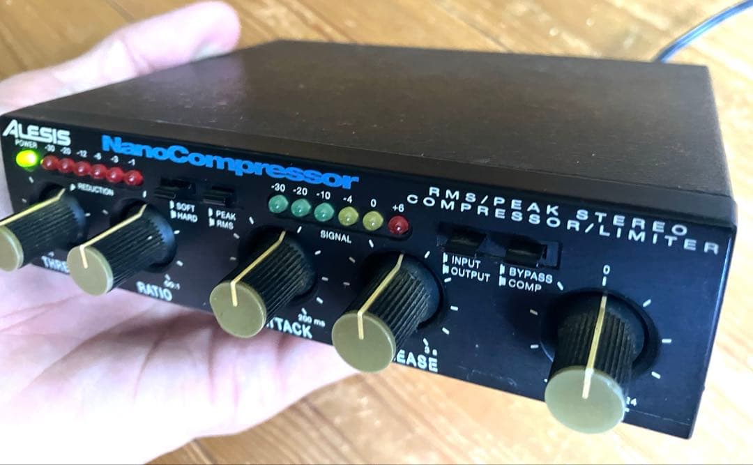 名機 Alesis Nano Compressor 改造品 3630姉妹機