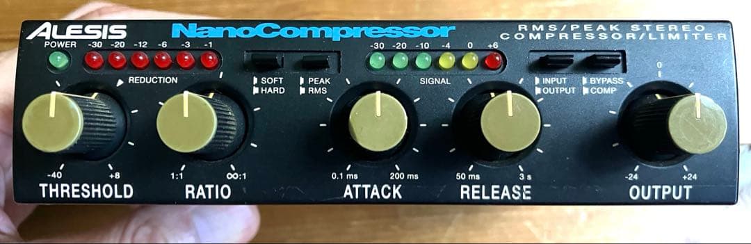 名機 Alesis Nano Compressor 改造品 3630姉妹機