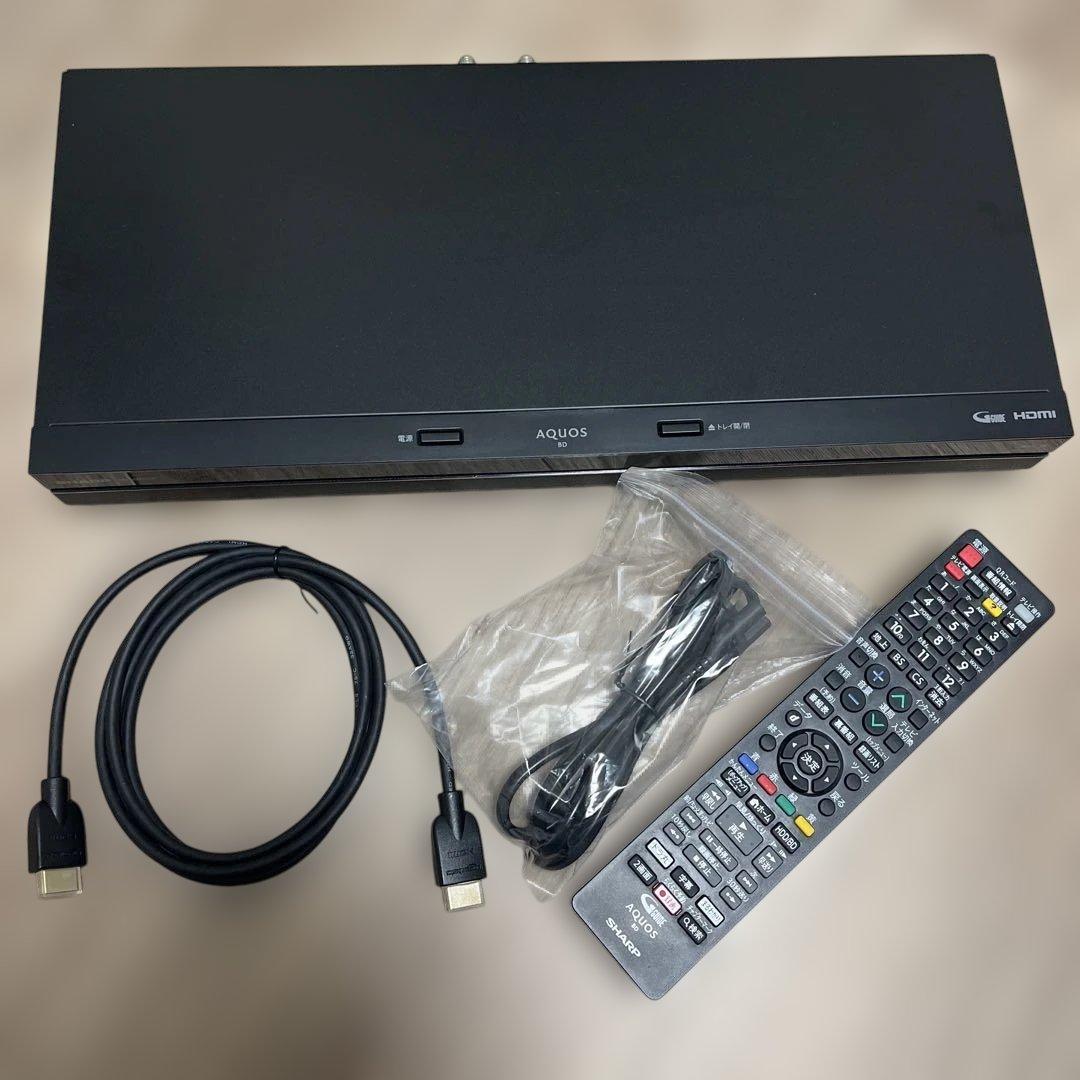 【SHARP】AQUOS BD-NW1000 Blu-rayレコーダー 1TB