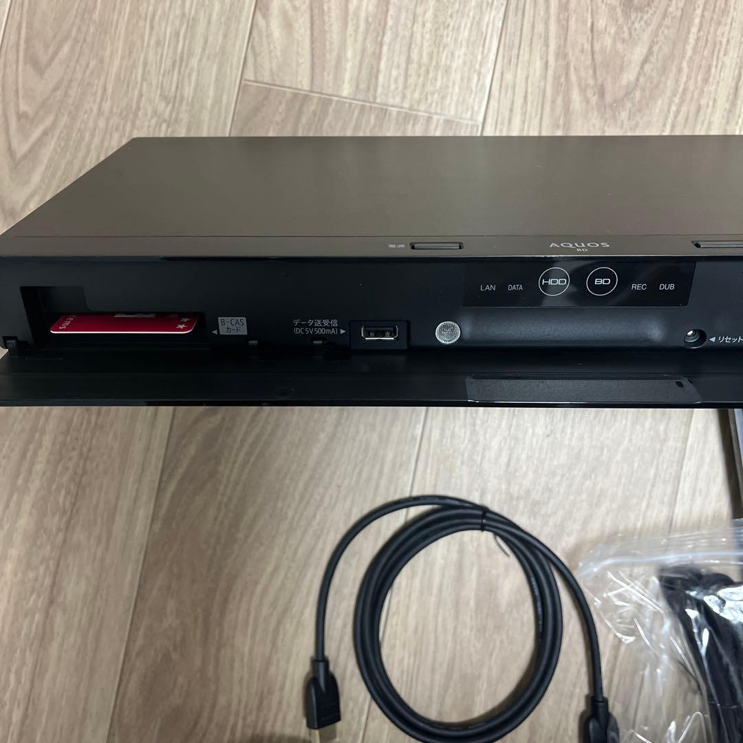 【SHARP】AQUOS BD-NW1000 Blu-rayレコーダー 1TB