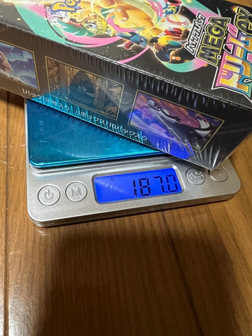 d*7様 ポケカ MEGAドリームex BOX シュリンク付 186.8〜187