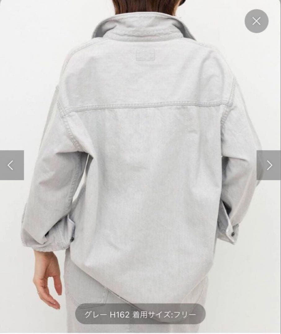 新品アパルトモン　BLEACH DENIM SH