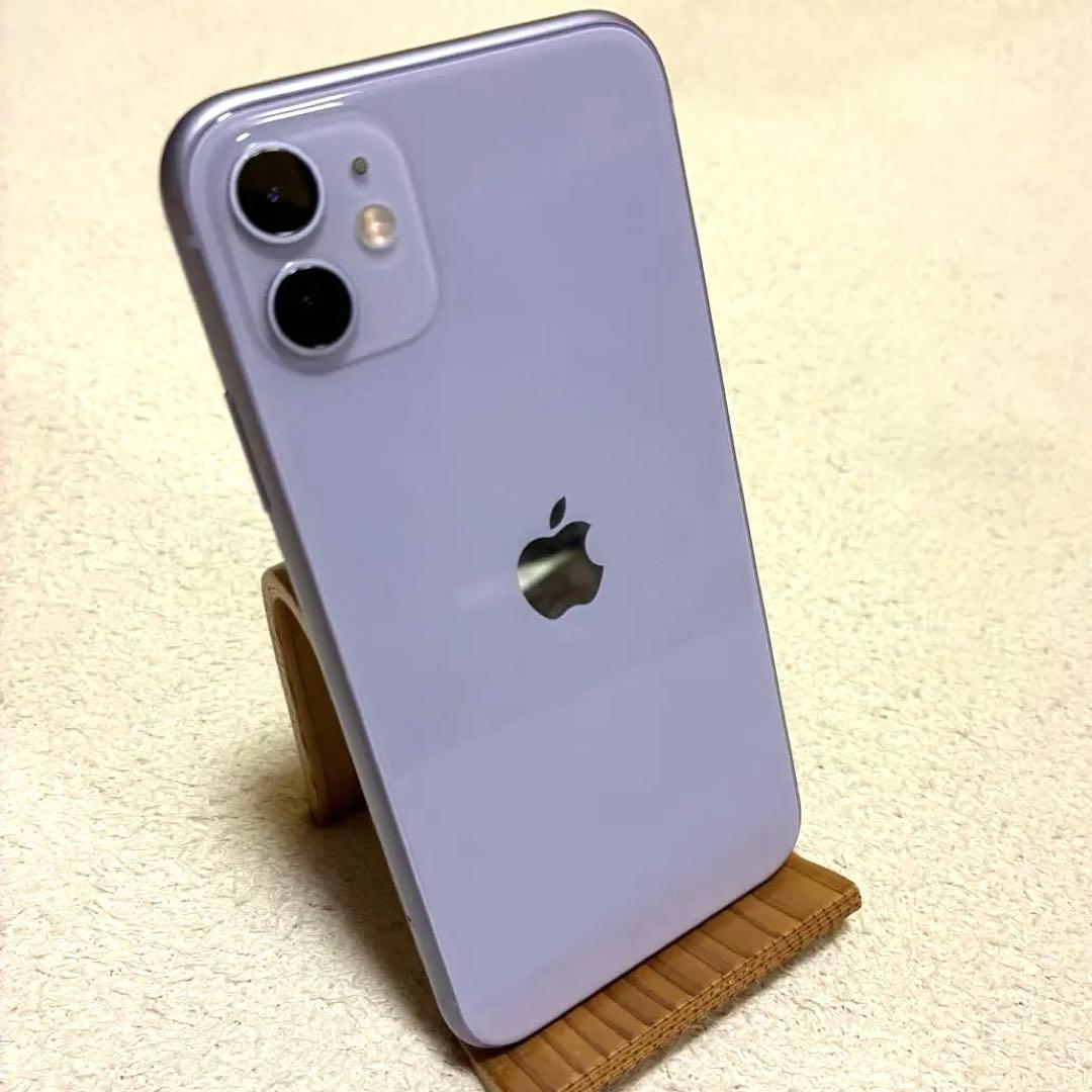 iPhone11パープル64GB SIMフリー