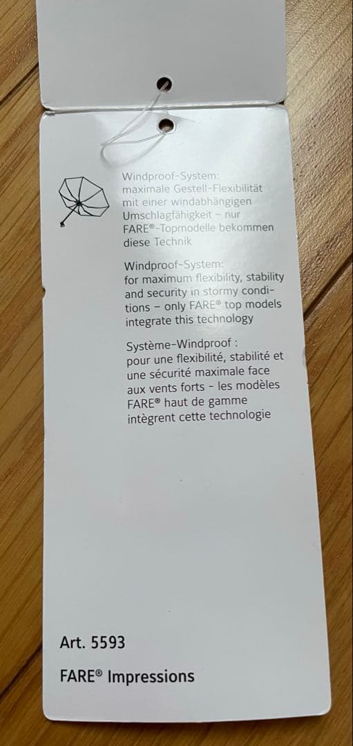 デルヴォー　折りたたみ傘