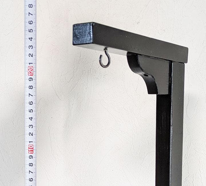 絹　全高で１２５ｃｍ　吊るし飾り台　４台