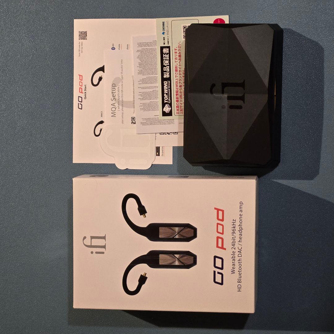 ifi audio GO pod【購入証明有】