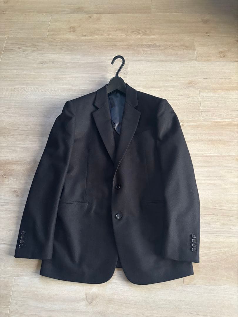ブラミンク　2024AW ウールテーラード2ボタンジャケット