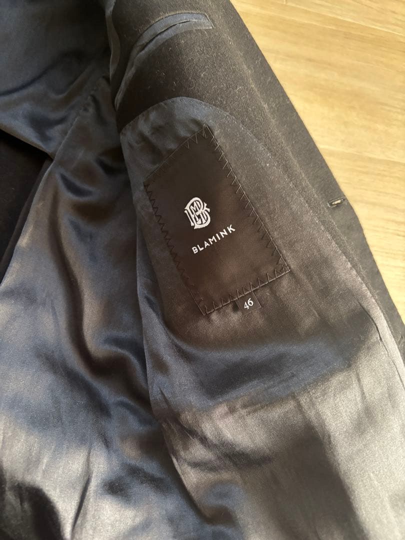 ブラミンク　2024AW ウールテーラード2ボタンジャケット