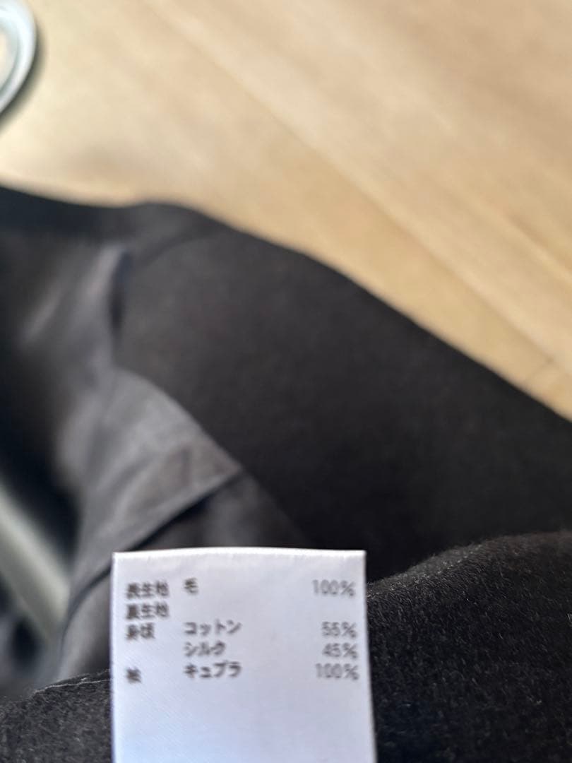 ブラミンク　2024AW ウールテーラード2ボタンジャケット