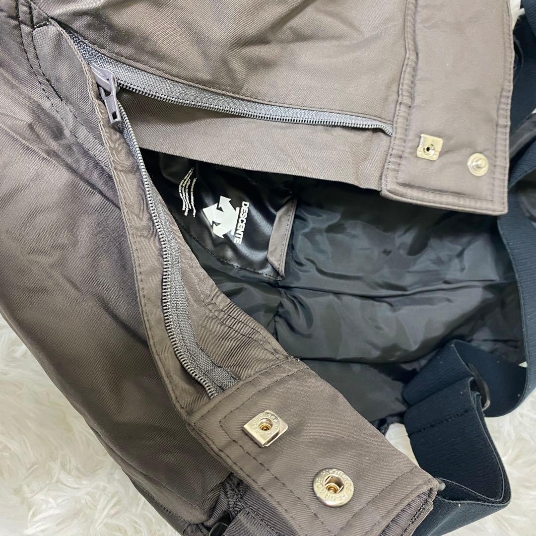 【良品】DESCENTE デサント スキースノーウェア Mサイズ 上下セット