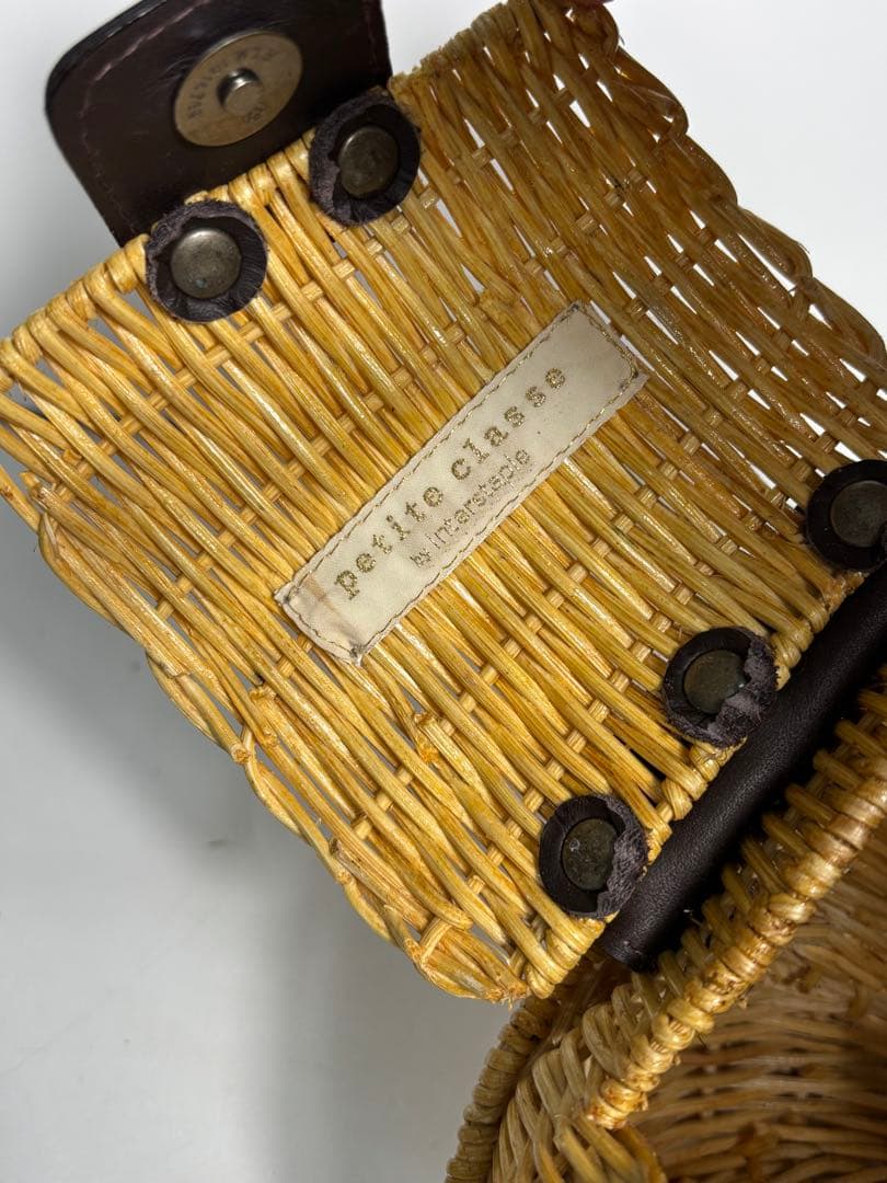 #petite classe ウサギ型 ラタンかごバッグ