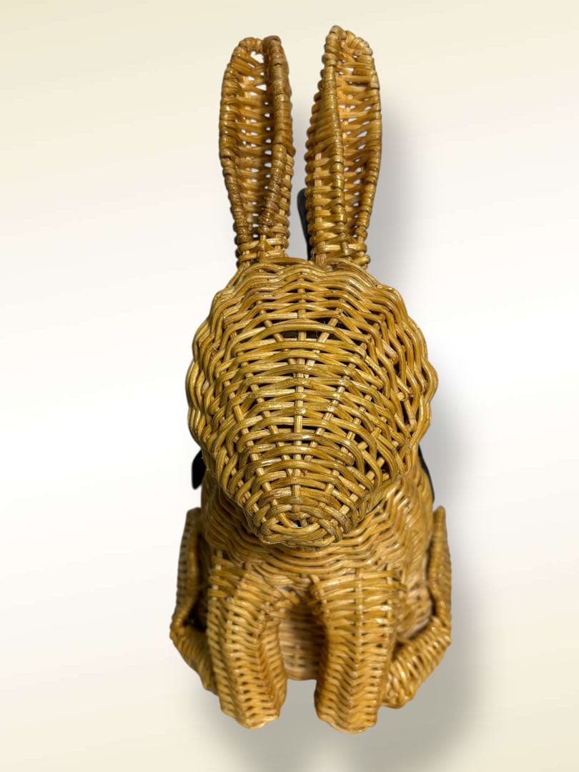 #petite classe ウサギ型 ラタンかごバッグ