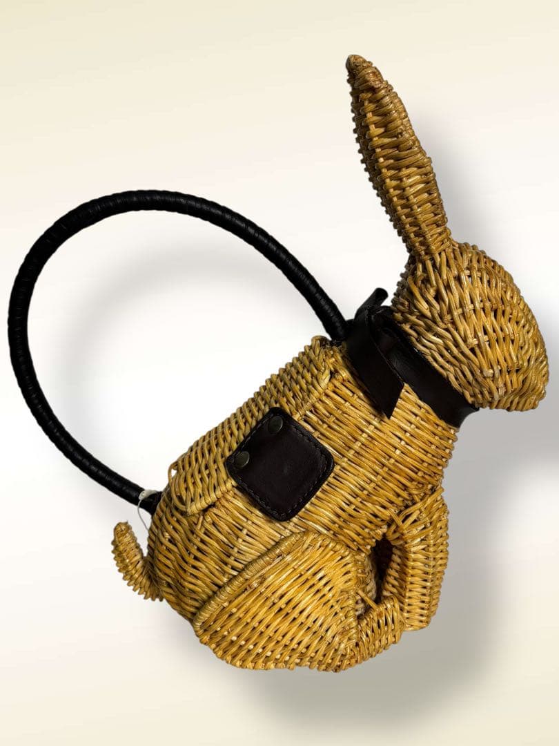 #petite classe ウサギ型 ラタンかごバッグ