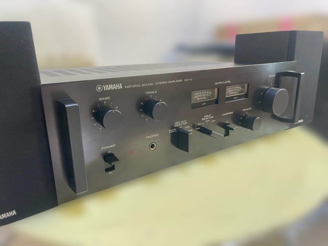 き*げ様 YAMAHA CA-V1　プリメインアンプ　昭和のレトロなオーディオ