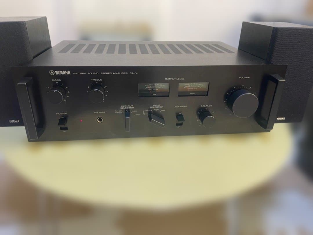 き*げ様 YAMAHA CA-V1　プリメインアンプ　昭和のレトロなオーディオ