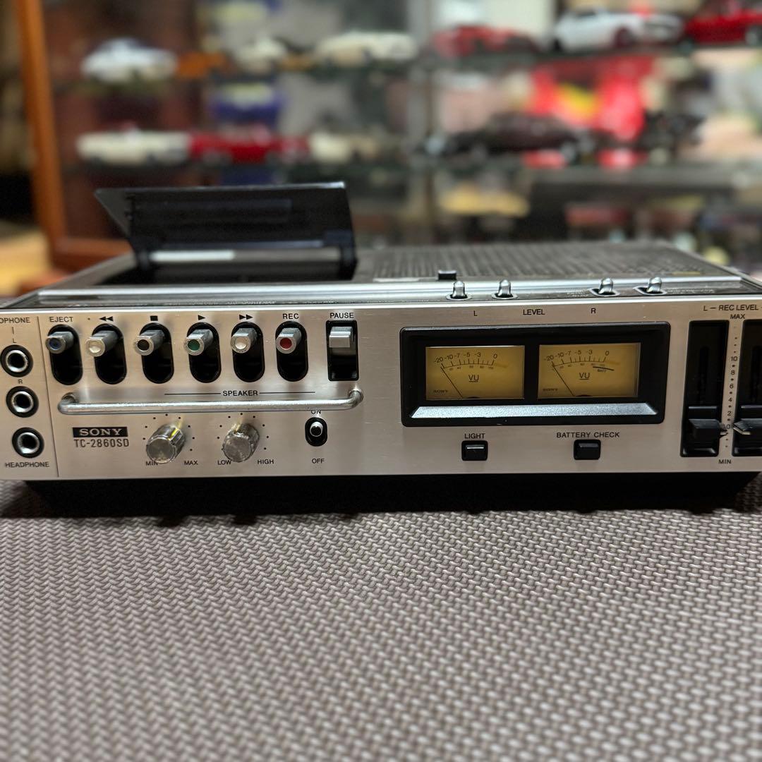 【動作品】SONY TC-2860SD カセットデッキ