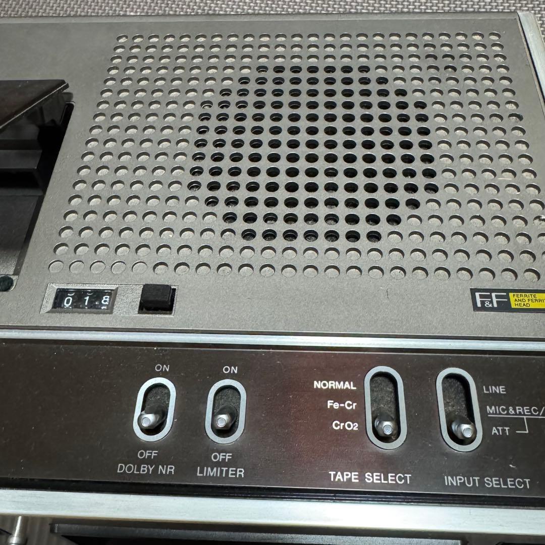 【動作品】SONY TC-2860SD カセットデッキ