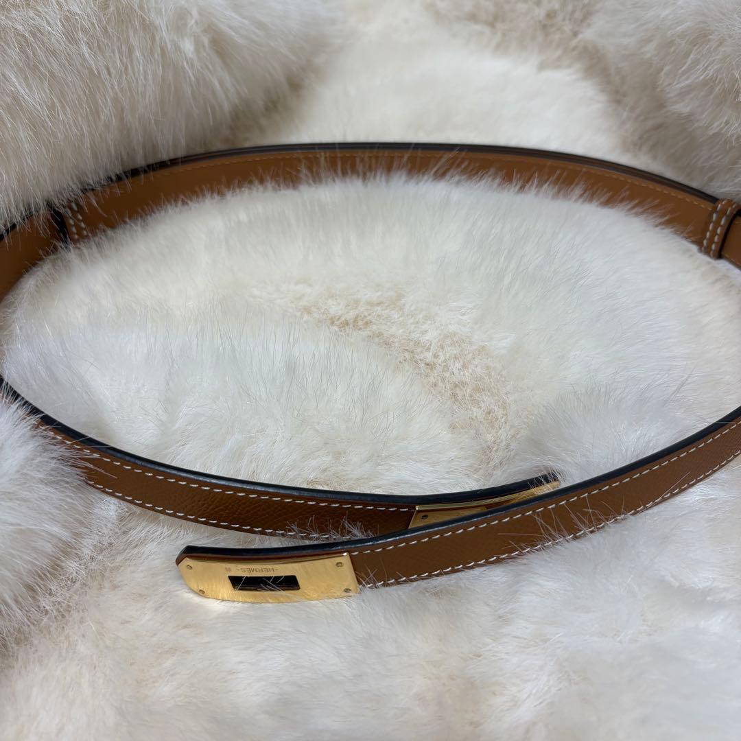 HERMES ケリー ベルト ゴールド