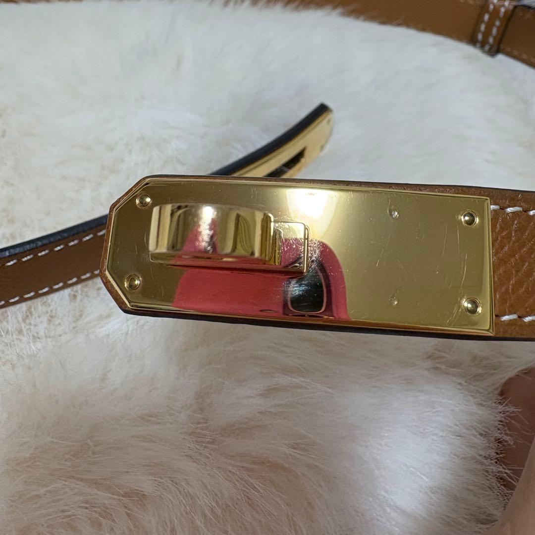 HERMES ケリー ベルト ゴールド