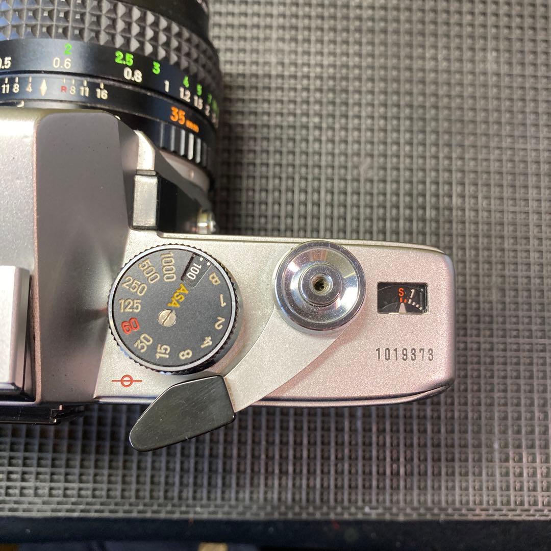 フィルムカメラ　ミノルタ　露出計　SR-T101 広角35mm F2.8 稼働品