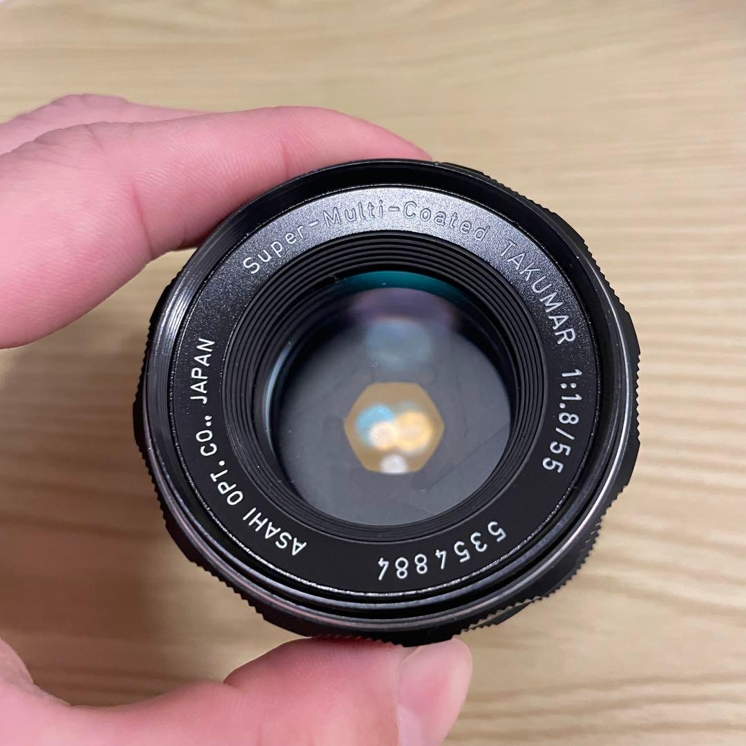 美フレア Super Multi Coated TAKUMAR 55mmf1.8