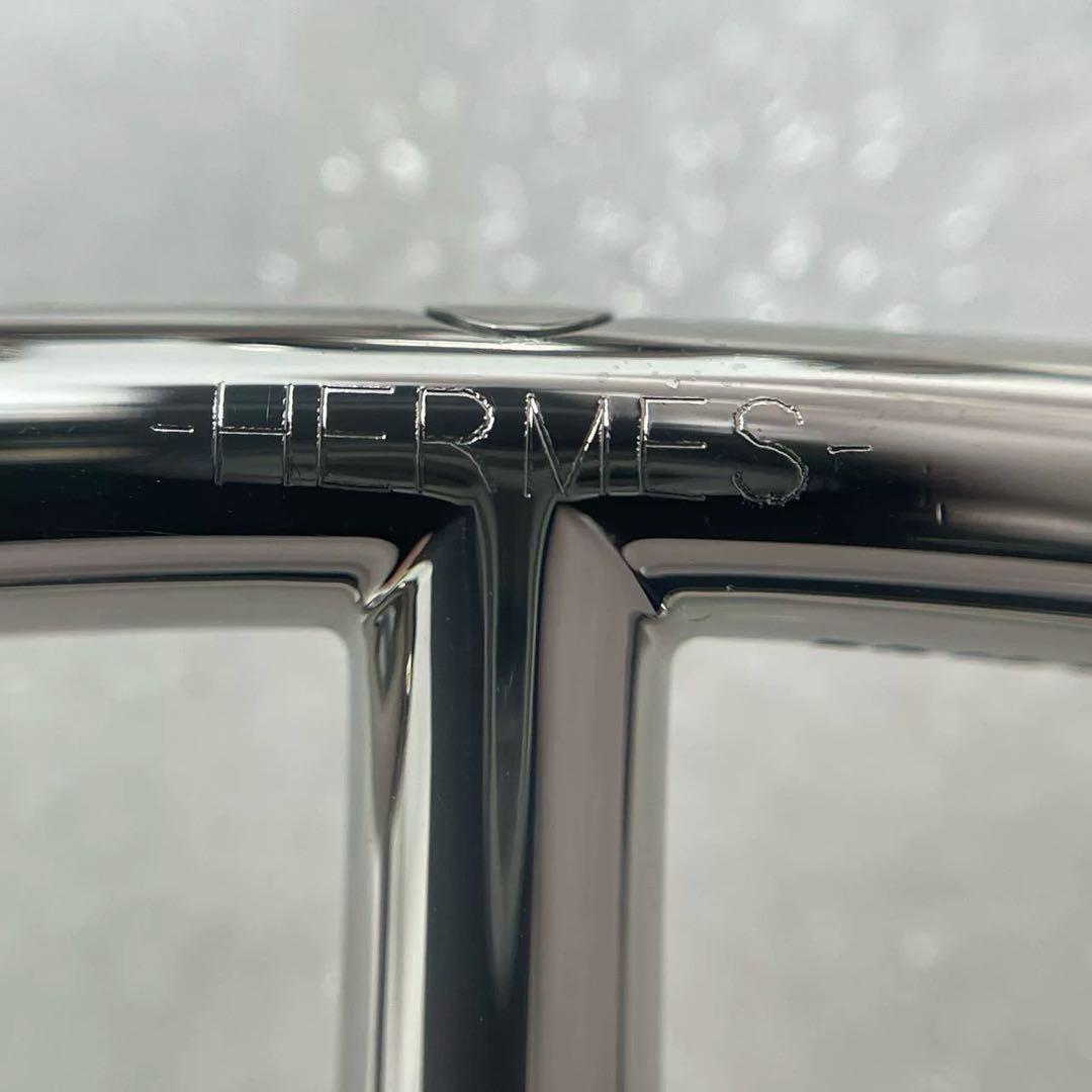 HERMES シェーヌダンクル シルバー キーホルダー　新品未使用