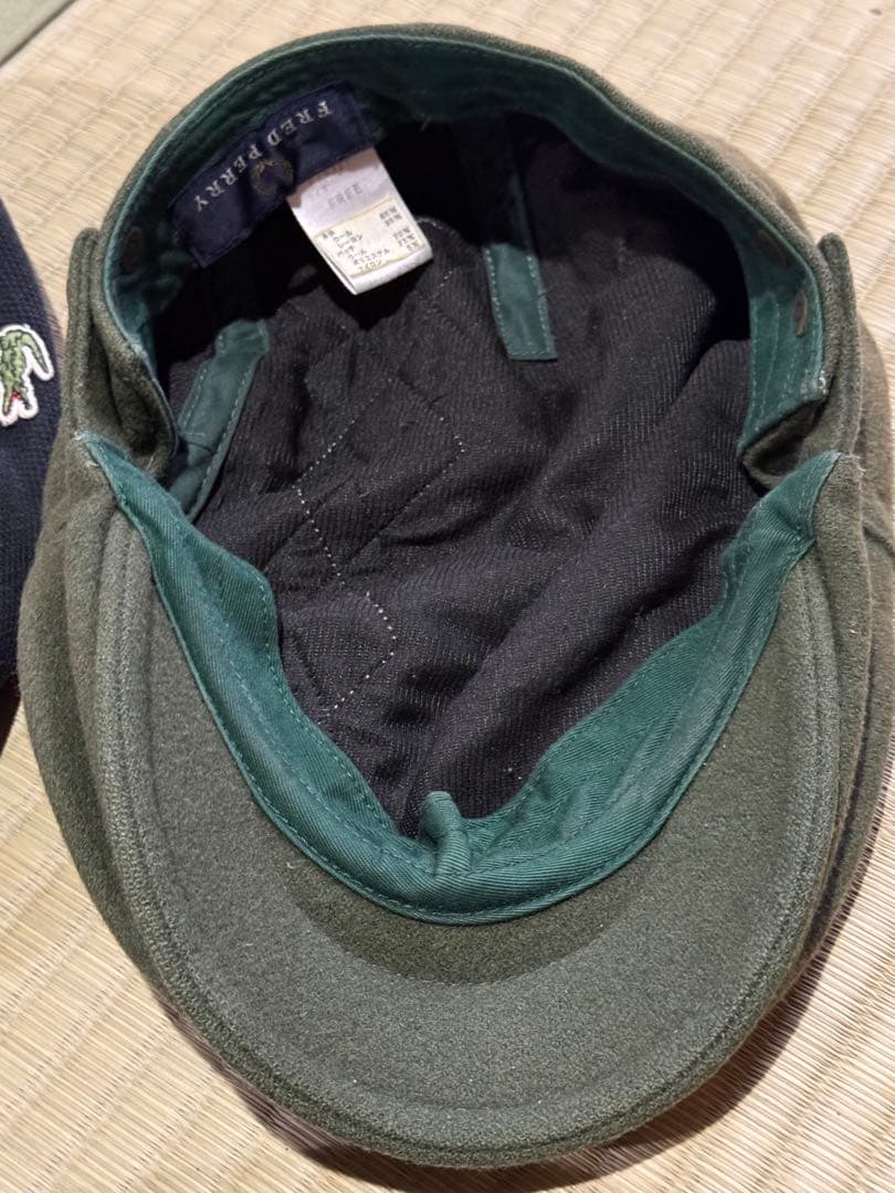 値引交渉可　Lacoste 2帽　EDWIN 1帽　フレッドペリー 1帽　計7点