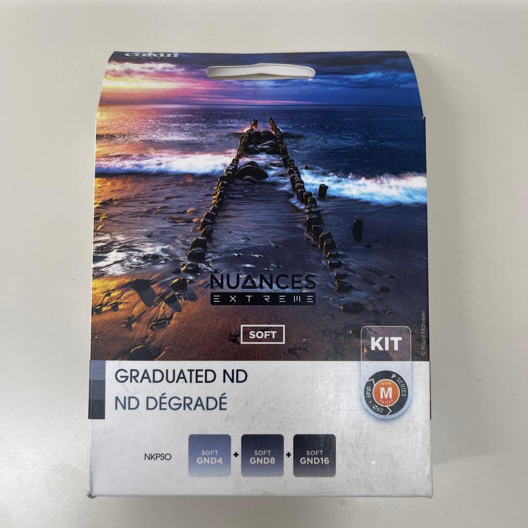 Cokin フィルターNUANCES Mサイ　GND4/8/16 3枚セット