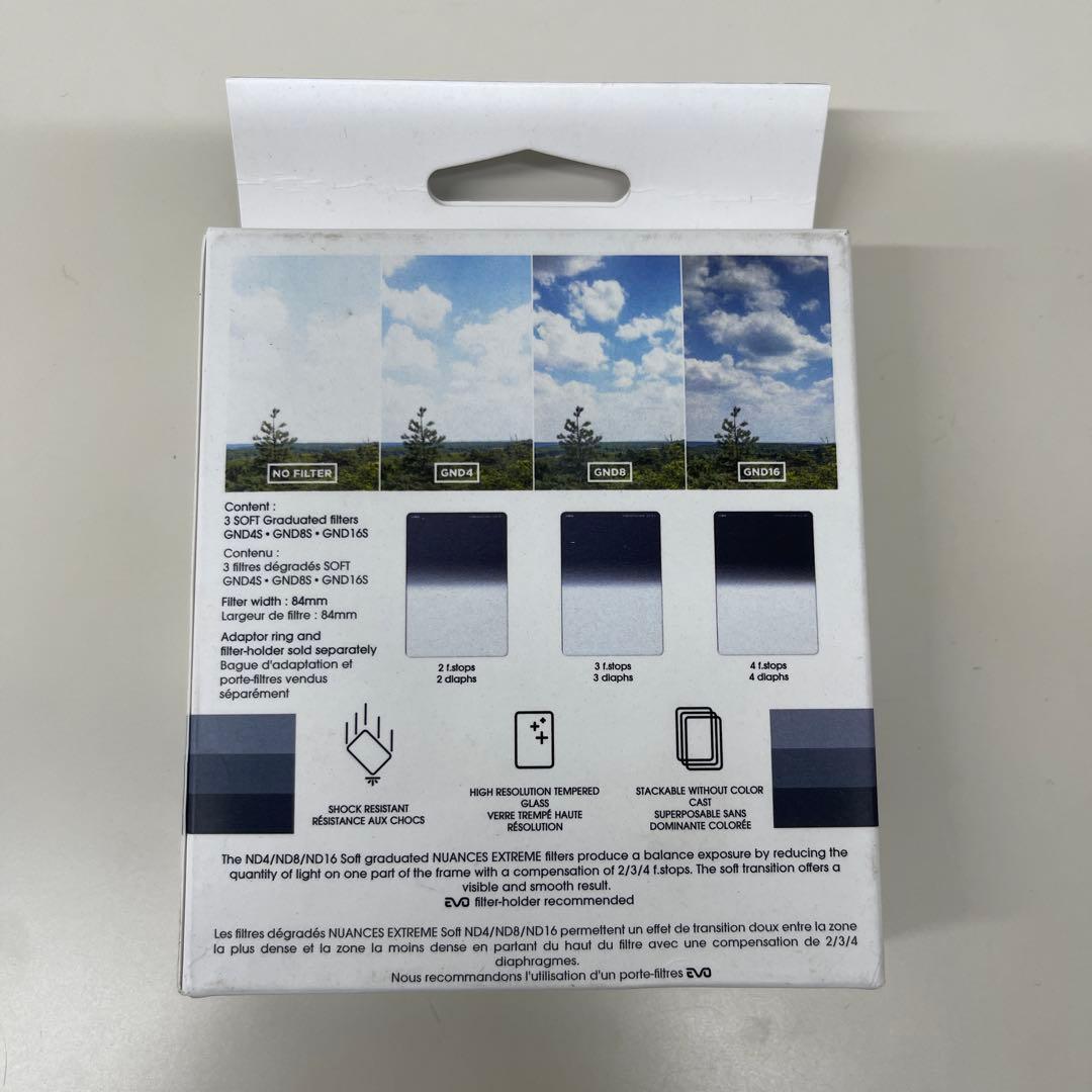 Cokin フィルターNUANCES Mサイ　GND4/8/16 3枚セット