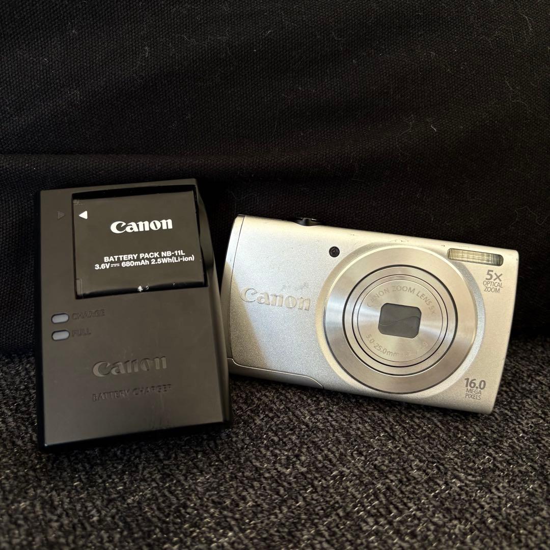 レトロ動作確認済デジカメCANON　PowerShot A2600 キャノン