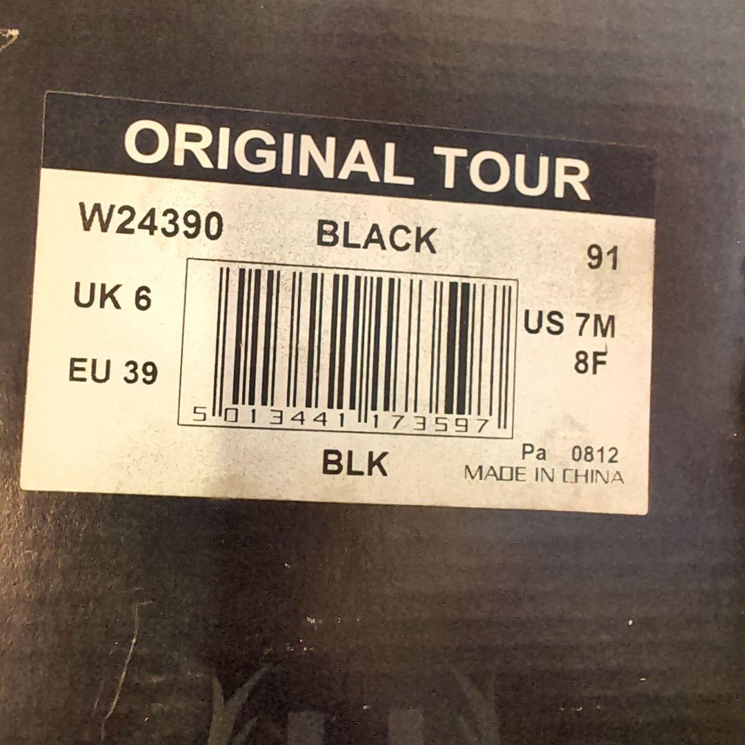 未使用タグ付　HUNTER ORIGINAL TOUR ブラックレインブーツ