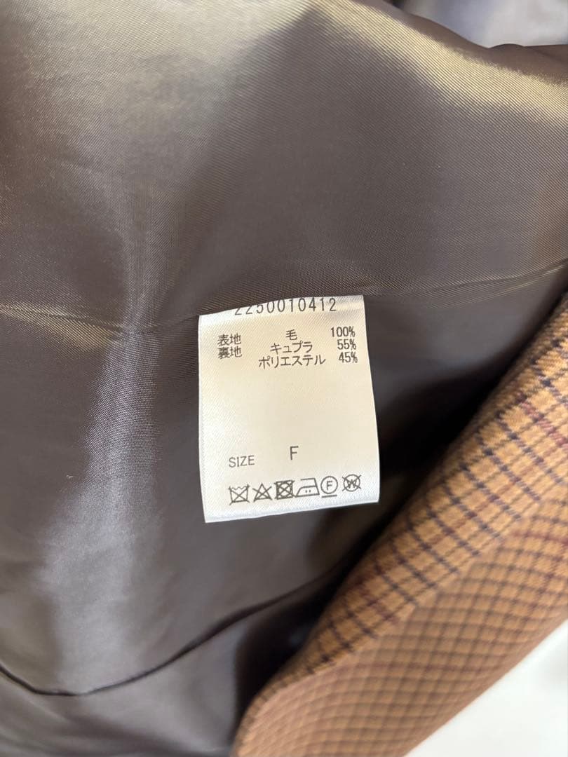 BABYLONE フラノテーラードジャケット