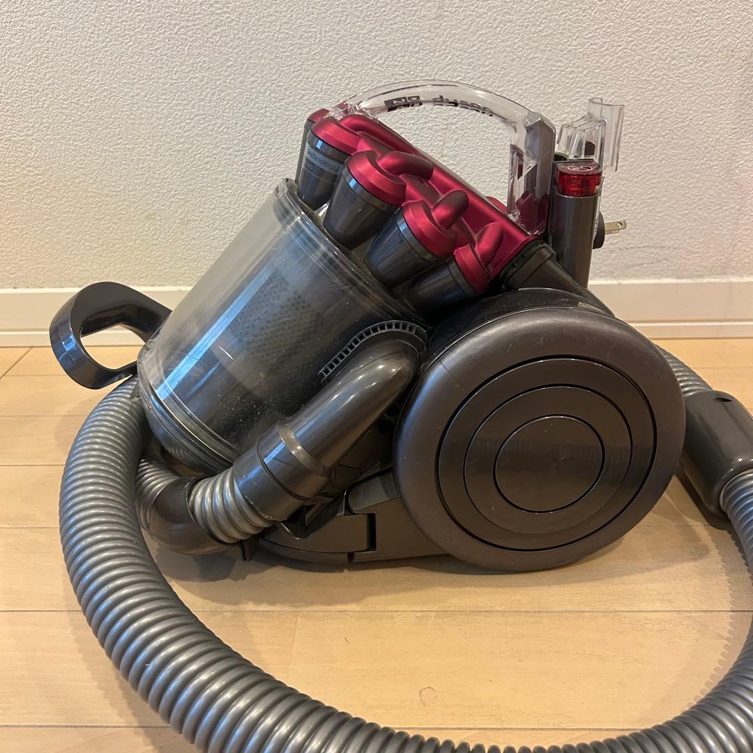Dyson キャニスター掃除機 本体 グレー/赤