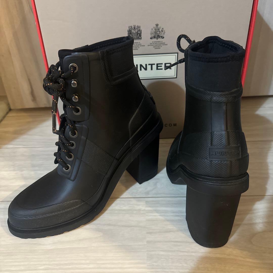 HUNTER ハンター レイン ヒール ブーツ