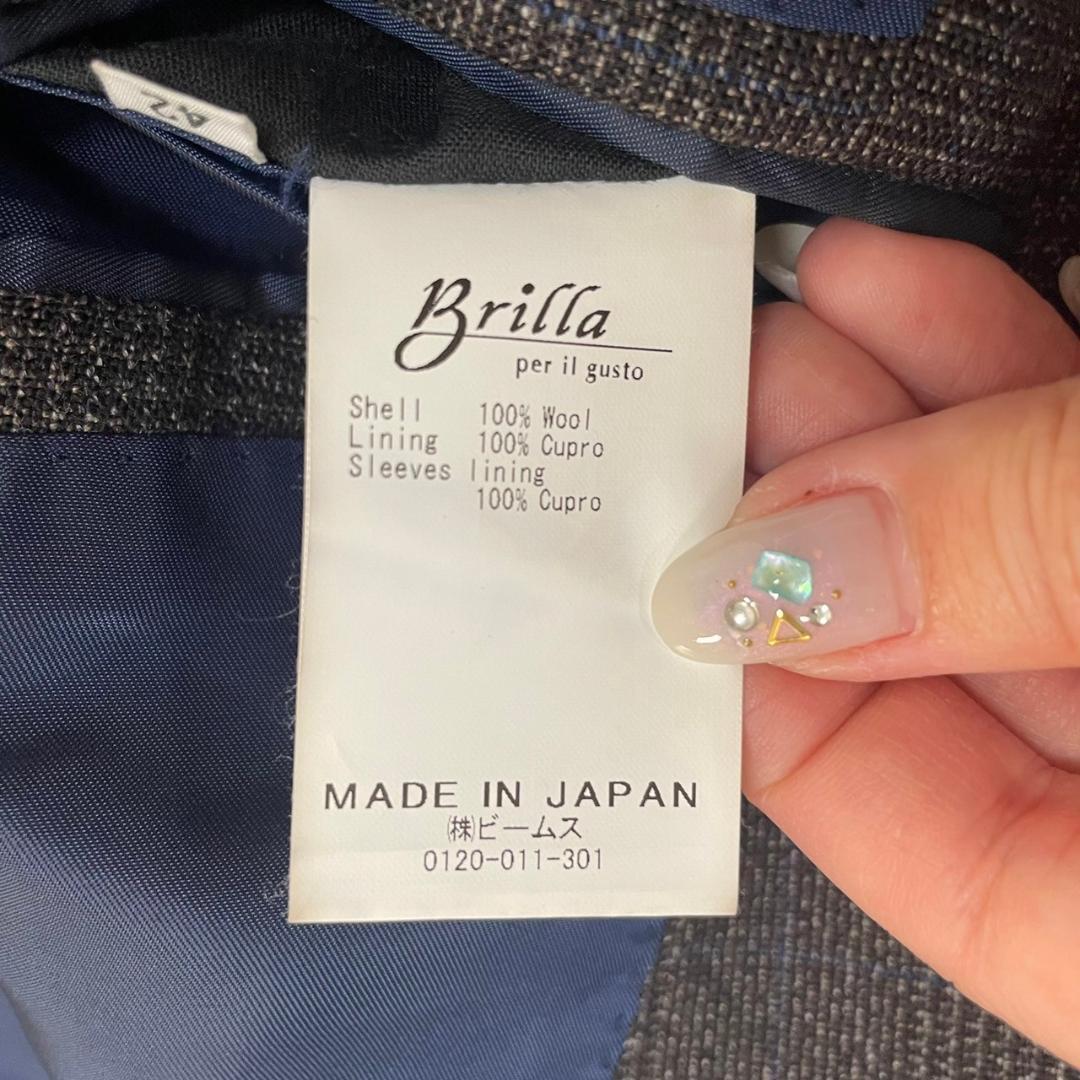 美品 Brilla Ermenegildo Zegna スーツ セットアップ