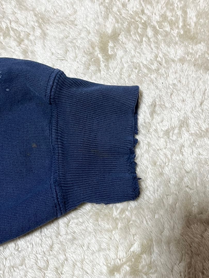 Champion ネイビー ボタン付きカーディガン