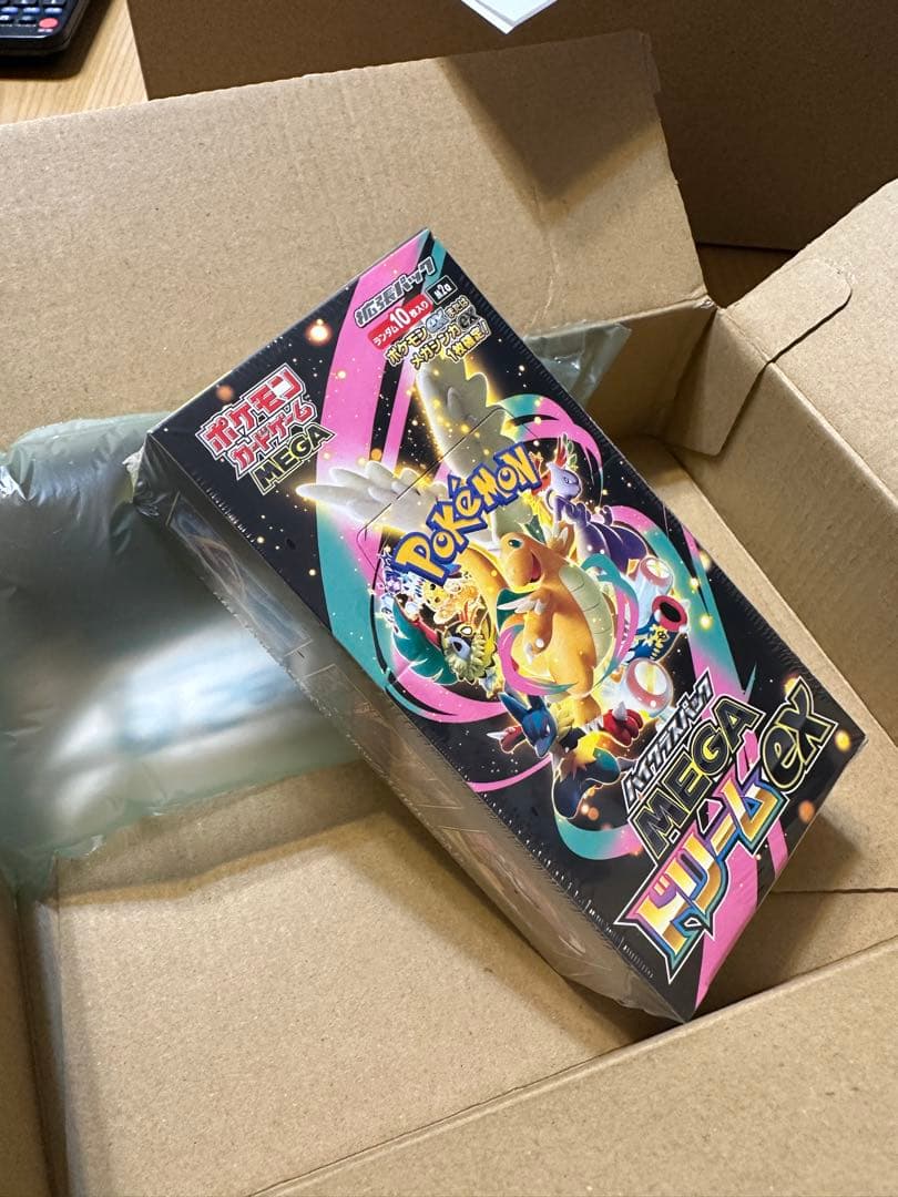 新品 シュリンク付 ポケモンカードゲーム MEGAドリームex 1BOX