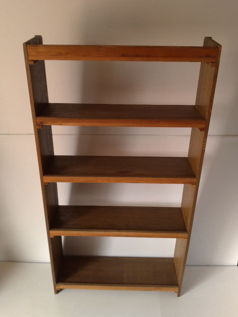 【昭和レトロ】ブックシェルフ 5段 本棚
